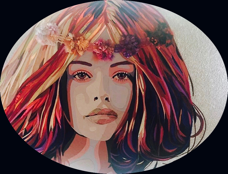 "Red Beauty" 120 CM X 150 CM